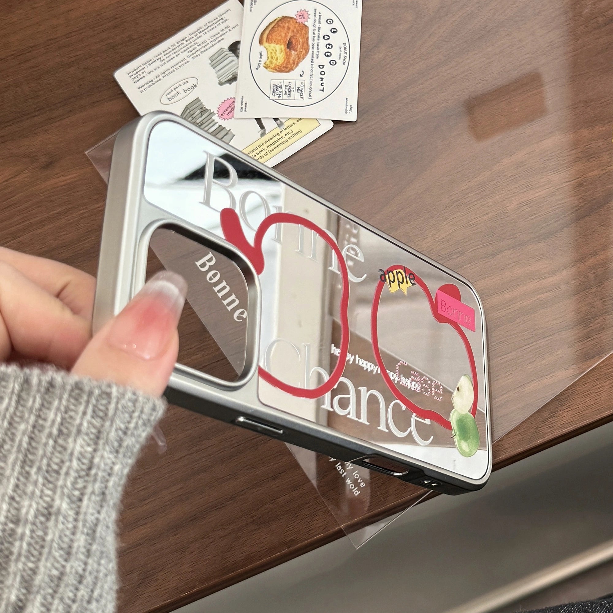 Green & Red Berries - iPhone Case